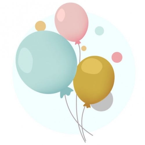 بالون هيليوم(حبه)
