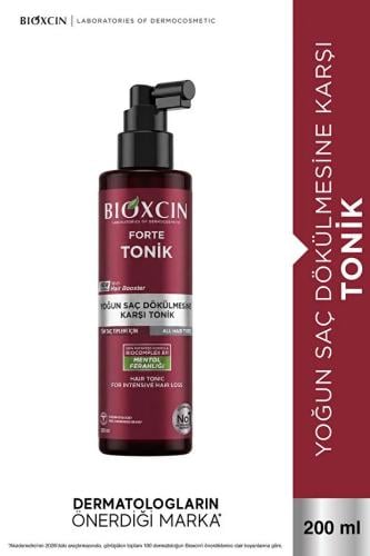 Bioxcin تونيك فورتي 200 مل - تونيك مكثف مضاد لتساقط الشعر، برائحة المنثول المنعشة