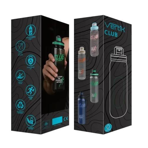 مطارة رياضية CLUB سعة 1000 مل متعدد الالوان ماركة...