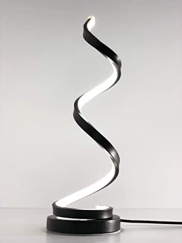 اباجورة ليد شكل حلزوني