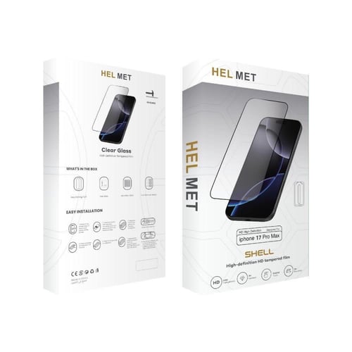 شاشة حماية شفاف من هيلمت HELMET لـ 17 بانواعه