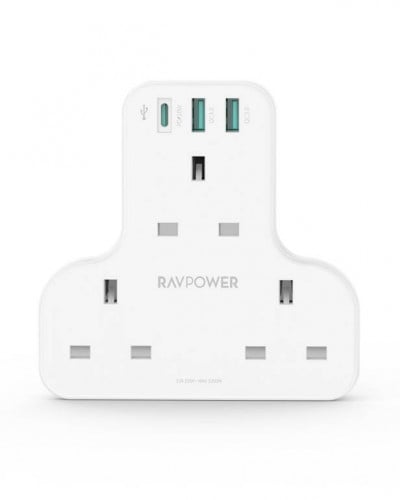 شاحن جداري راف باور بايونير 3 مداخل طاقه ثلاثيه مع...