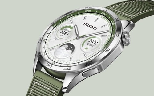 ساعة هواوي واتش جي تي 4 لون زيتي