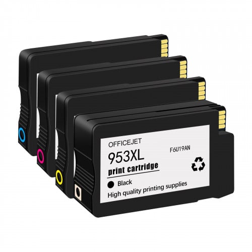 طقم حبر اتش بي متوافق HP INK 953XL