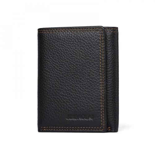 محفظة رجالية جلد طبيعي