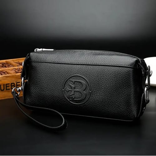 شنطة يد رجالي جلد