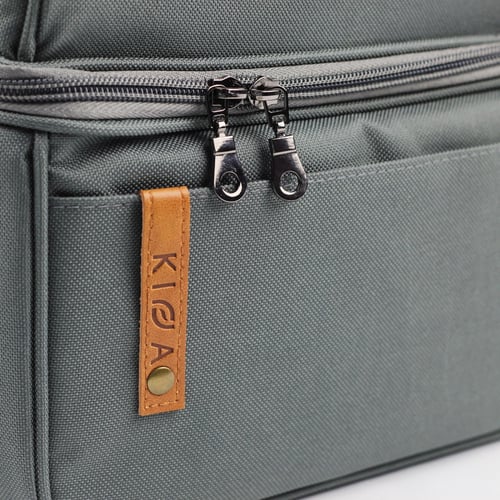 شنطة كفة لأدوات القهوة - رمادي