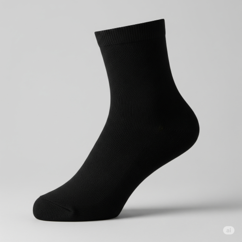 شراب قدم أسود سادة –