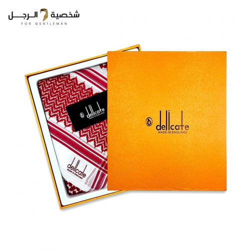 شماغ ديليكات A23 احمر دم الغزال