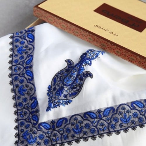 غترة بروجيه مطرز شتوي - 4