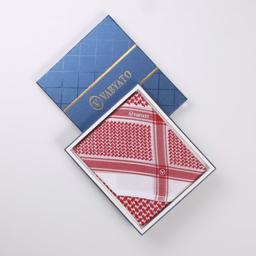 شماغ فابياتو كلاسك 22. احمر دم الغزال