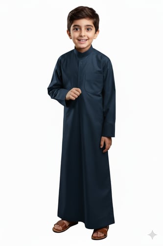 دشداشه كويتي ولادي -شتوي