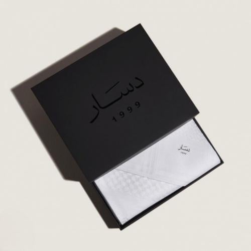 شماغ دسار ابيض كلاسيك 2023