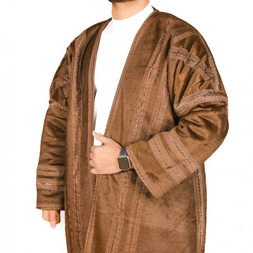 فروة رجالي سيلك سوري شتوية فاخرة