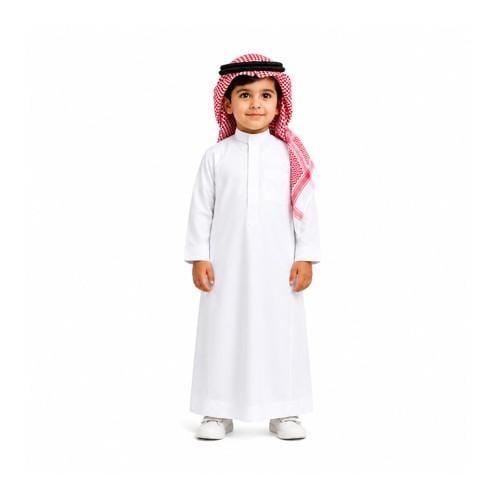 ثوب سعودي اطفال ساده