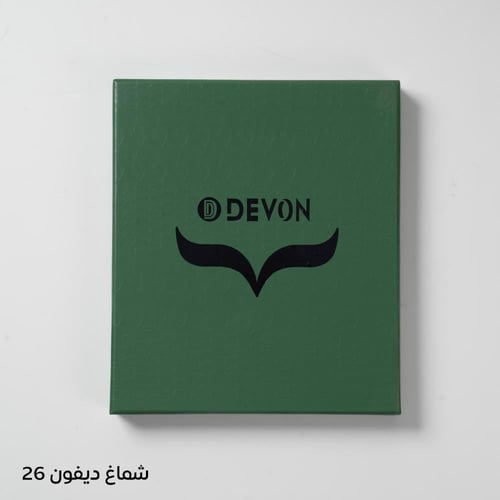 شماغ ديفون 26 أحمر إنجليزي – قطن طبيعي 100%