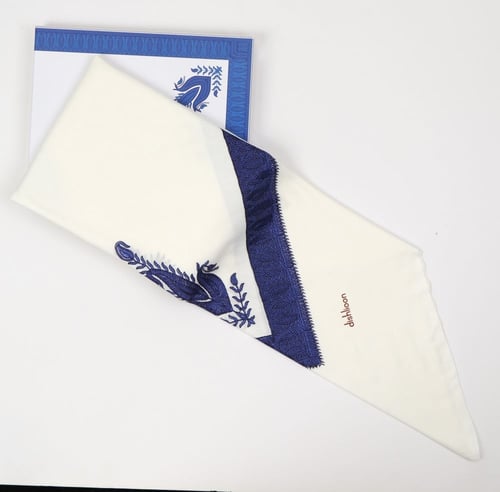 شماغ ديشليون الشتوى ازرق