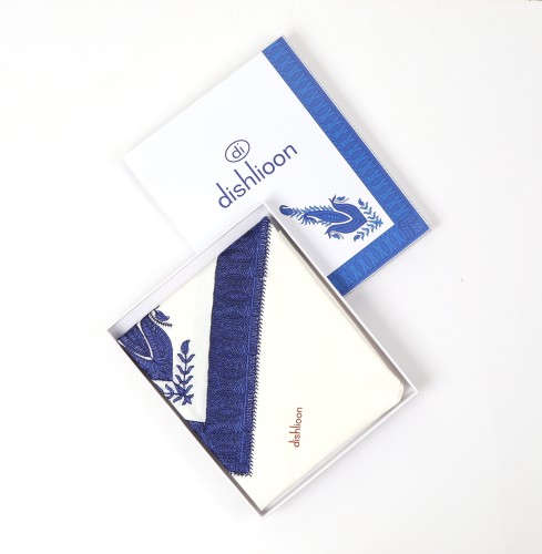 شماغ ديشليون الشتوى ازرق