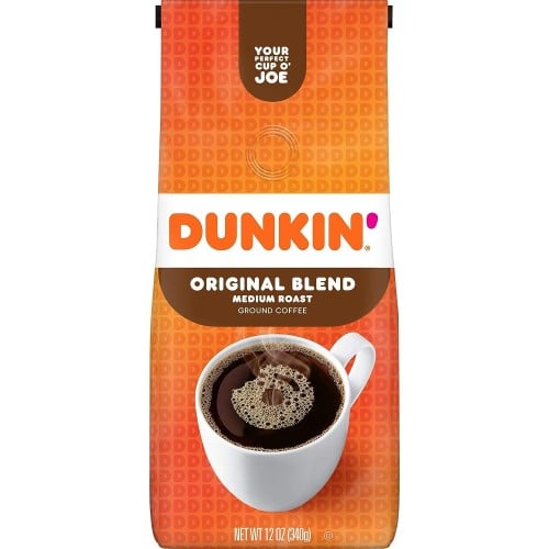 قهوة دانكن محمصة وسط مطحونه 340 جرام Dunkin Origin...