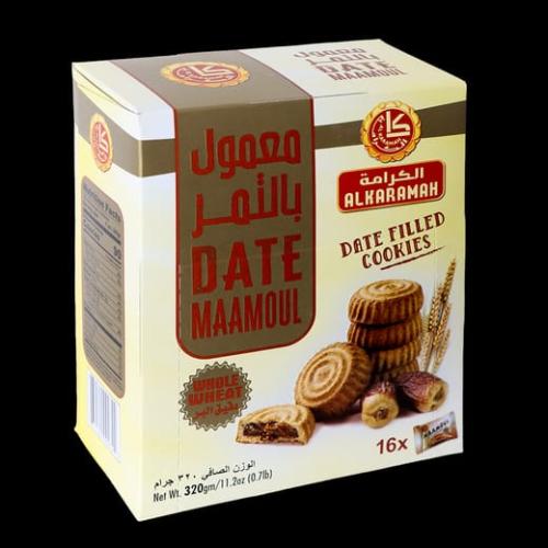 معمول الكرامة دقيق البر بالتمر 320جرام*16حبه DATE...