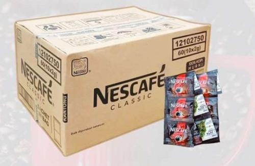 كرتون60 ربطه*10ظرف نسكافيه اندونيسي كلاسيك سريع ال...