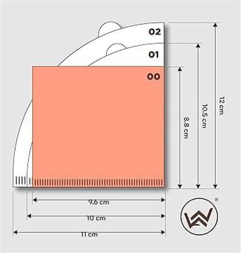 فلاتر القهوة الورقية البيضاء الفاخرة من WARAF على...
