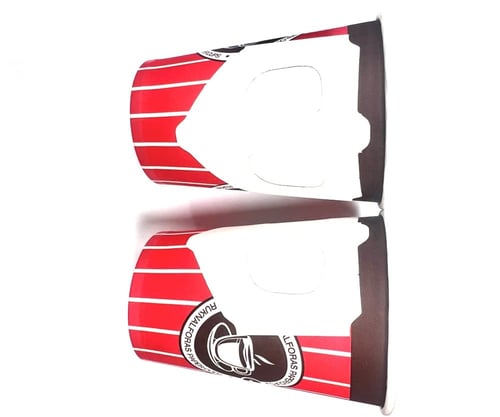 كرتون كاسات ورقية 9 اونص شد 50 كاس/20 ربطة مع اليد...