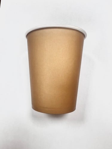 كرتون كاسات ورقية 8 اونص سميك لون بني شد 20 ربطة/5...