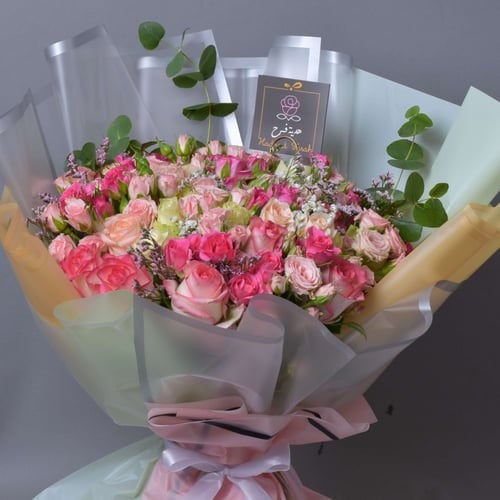 بوكيه بيبي روز ورديات