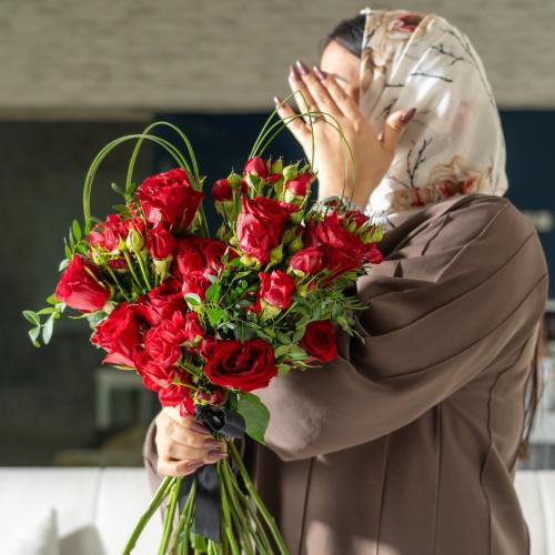 بوكيه روز القلب