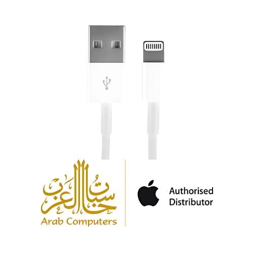 سلك شاحن من ابل يواس بي لايتتينج ابيض 2 متر