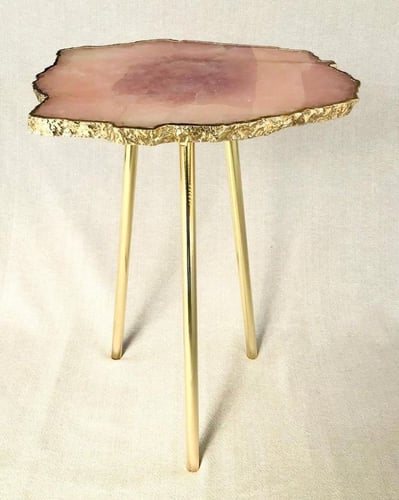 ارجل طاولات لون ذهبي بالحبه ارتفاع 50