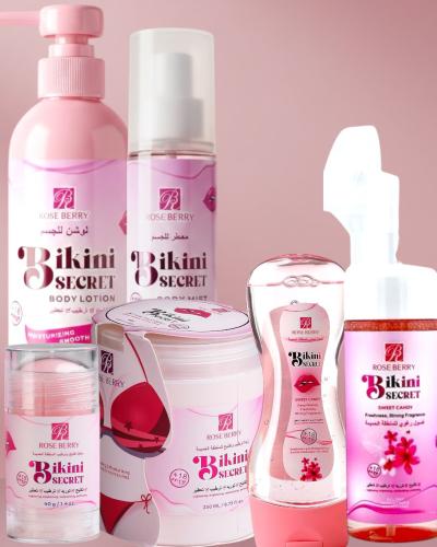 Bikini Secret for the sensitive area – moisturizing and brightening butter + sensitive area wash + moisturizing and brightening st...