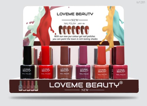 طلاء اظافر (مناكير) 24 لون الجديد من لافمي بيوتي