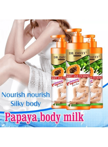 لوشن لتفتيح البشرة بفاكهة البابايا 500ملليلتر