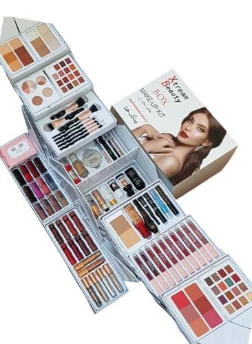 طقم مكياج اكستريم بيوتي جميع منتجات التجميل في علب...
