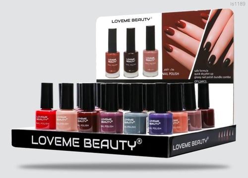 طلاء اظافر (مناكير) 24 لون الجديد من لافمي بيوتي