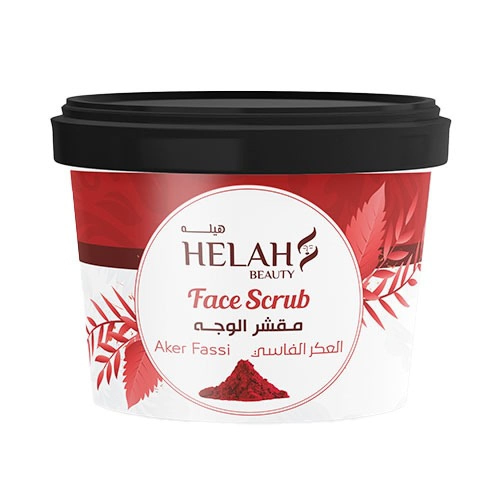 سكراب مقشر للوجه بالعكر الفاسي 400 مل من هيلة بيوت...