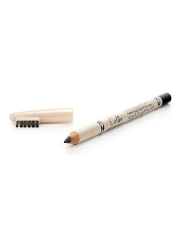 قلم تحديد الحاجبين الاحترافي مع فرشاة أسود