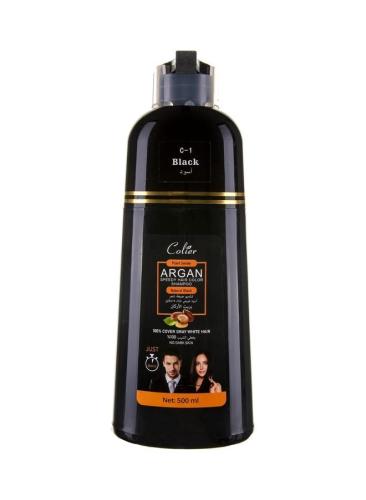 ارجان سبيدي شامبو صبغة شعر اسود طبيعي 500 ملليلتر