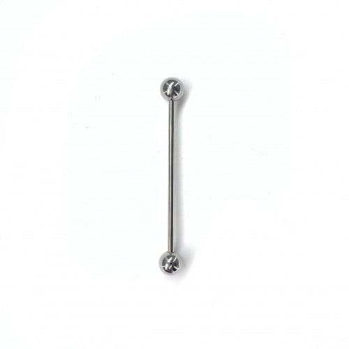14g Short Industrial Straight Barbell