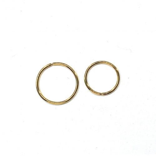 22g Gold Bendable Hoop