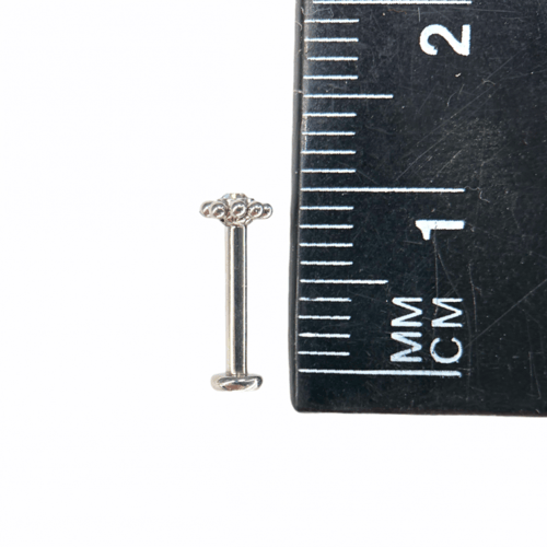 16g Flower Crystal Flat Back