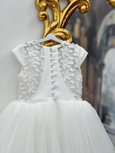 فستان اوف وايت طويل