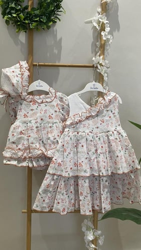 فستان مشجر اورنج