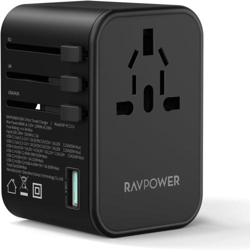 شاحن سفر راف بور 65واط PC1034