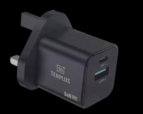 شاحن جداري 10 بلس منفذين بقوة 30 واط بتقنية GaN