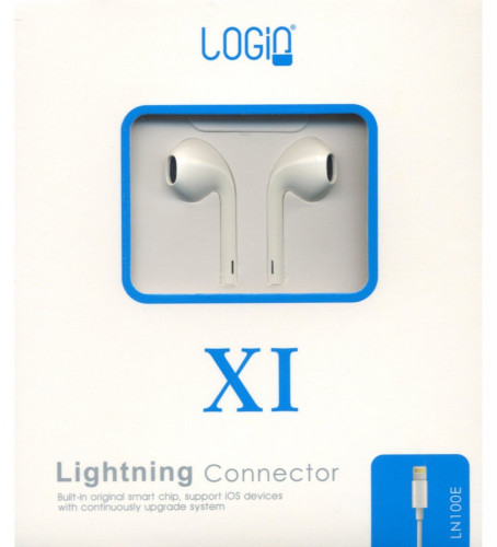 سماعات لوجين لايتننج (مدخل شاحن)