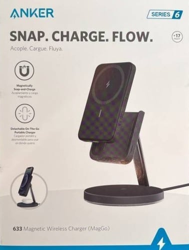 ستاند جوال من انكر + بطارية متنقلة بسعة 5 الاف ملي...