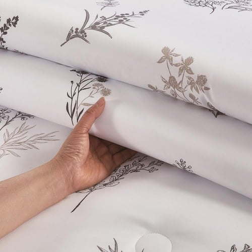 طقم بيت لحاف بدون حشوة مقاس كوين 6 قطع - نيرالين -...